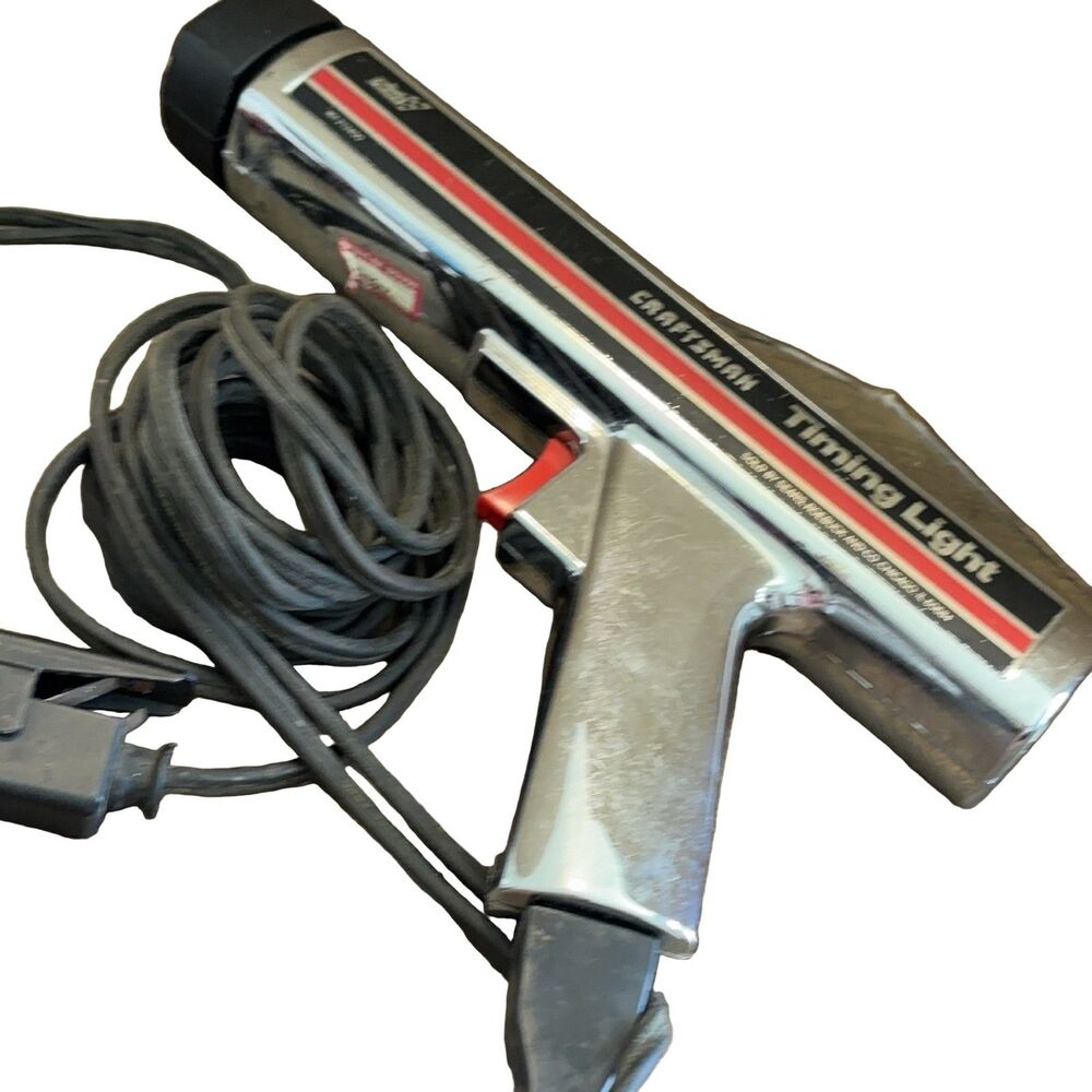 Sears Craftsman Timing Light 161.213400 Inductive Automotive Mechanics Tool USA